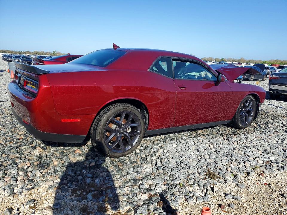 2022 Dodge Challenger VIN 2C3CDZJG8NH238672 COPART salvage auction — FRONT END, FL - CERTIFICATE OF TITLE, sold $3,350 on 2026-08-23 (photo 3)