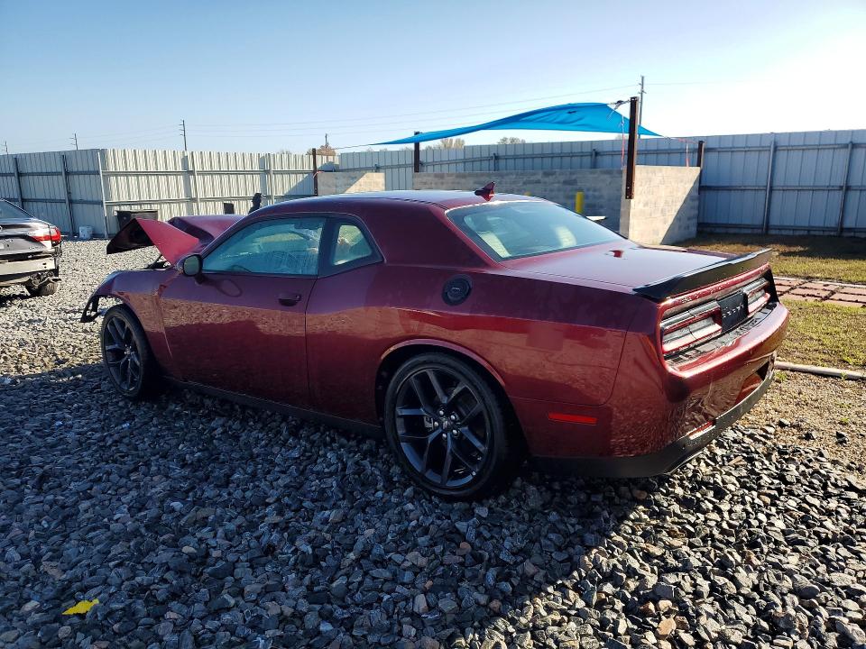 2022 Dodge Challenger VIN 2C3CDZJG8NH238672 COPART salvage auction — FRONT END, FL - CERTIFICATE OF TITLE, sold $3,350 on 2026-08-23 (photo 2)