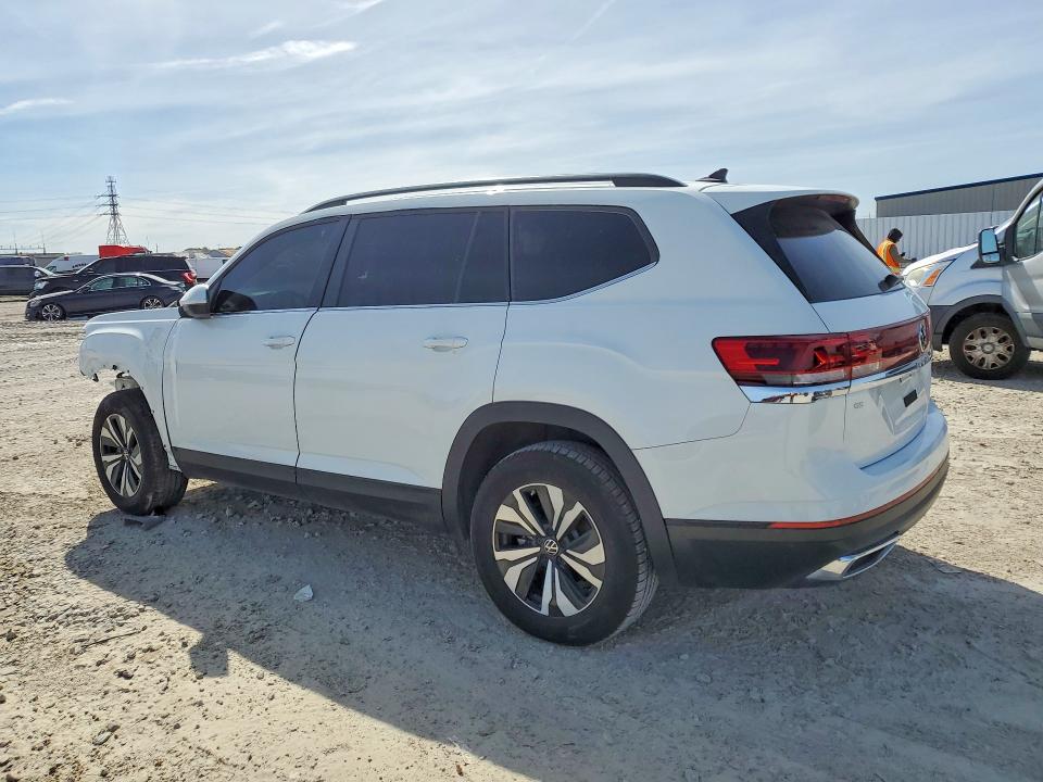 2025 Volkswagen Atlas VIN 1V2DR2CA3SC553376 COPART salvage auction — FRONT END, Tx - Certificate Of Title, sold $12,600 on 2026-07-09 (photo 2)