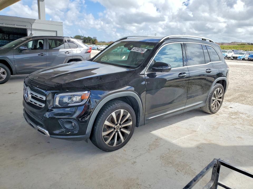 2021 Mercedes-benz Glb-class VIN W1N4M4GB9MW161186 COPART salvage auction — REAR END, Fl - Certificate Of Title (P), sold $9,800 on 2026-07-30 (photo 1)