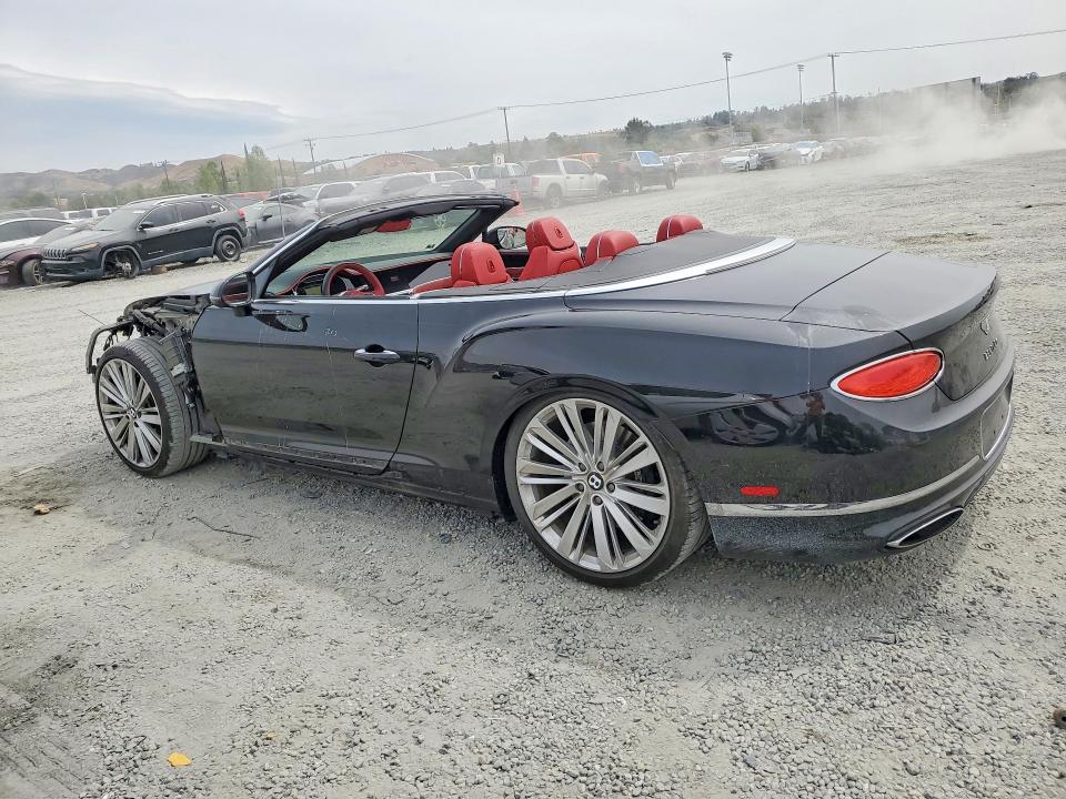 2022 Bentley Continenta VIN SCBDT4ZG0NC096513 COPART salvage auction — FRONT END, Mi - Cert Of Title-Salvage Vehicle, sold $55,500 on 2026-07-22 (photo 2)