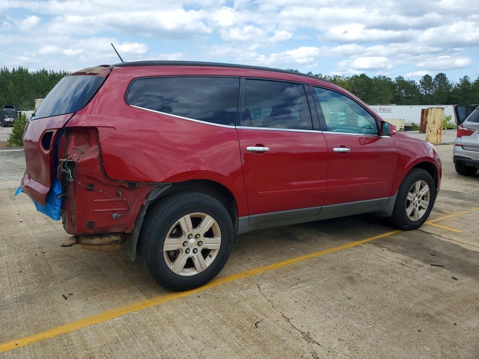 2012 Chevrolet Traverse VIN 1GNKRGED4CJ298853 COPART salvage auction — REAR END, Sc - Cert Of Title-Salvage, sold $500 on 2026-07-06 (photo 3)