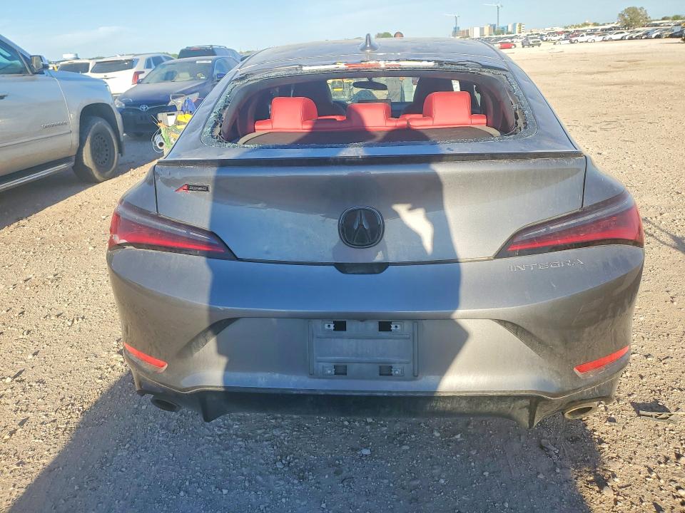 2025 Acura Integra VIN 19UDE4H38SA014008 COPART salvage auction — HAIL, Tx - Certificate Of Title, sold $4,750 on 2026-07-02 (photo 6)
