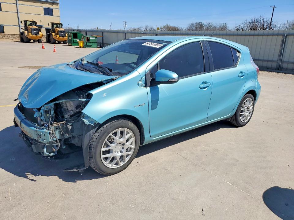 2013 Toyota Prius VIN JTDKDTB33D1054981 COPART salvage auction — FRONT END, ID - SALVAGE CERTIFICATE OF TITLE, sold $1,550 on 2026-07-02 (photo 1)