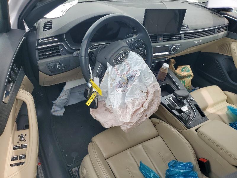 2024 Audi A4 VIN WAUEAAF42RN006754 COPART salvage auction — FRONT END, Tn - Non-Repairable Certificate, sold $3,750 on 2026-07-29 (photo 8)