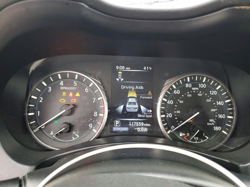 2020 Infiniti Q50 VIN JN1EV7AR3LM250488 COPART salvage auction — MECHANICAL, Md - Certificate Of Title, sold $6,100 on 2026-07-30 (photo 9)