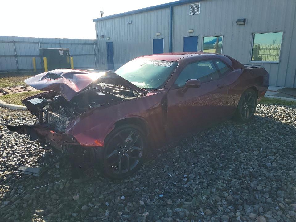 2022 Dodge Challenger VIN 2C3CDZJG8NH238672 COPART salvage auction — FRONT END, FL - CERTIFICATE OF TITLE, sold $3,350 on 2026-08-23 (photo 1)
