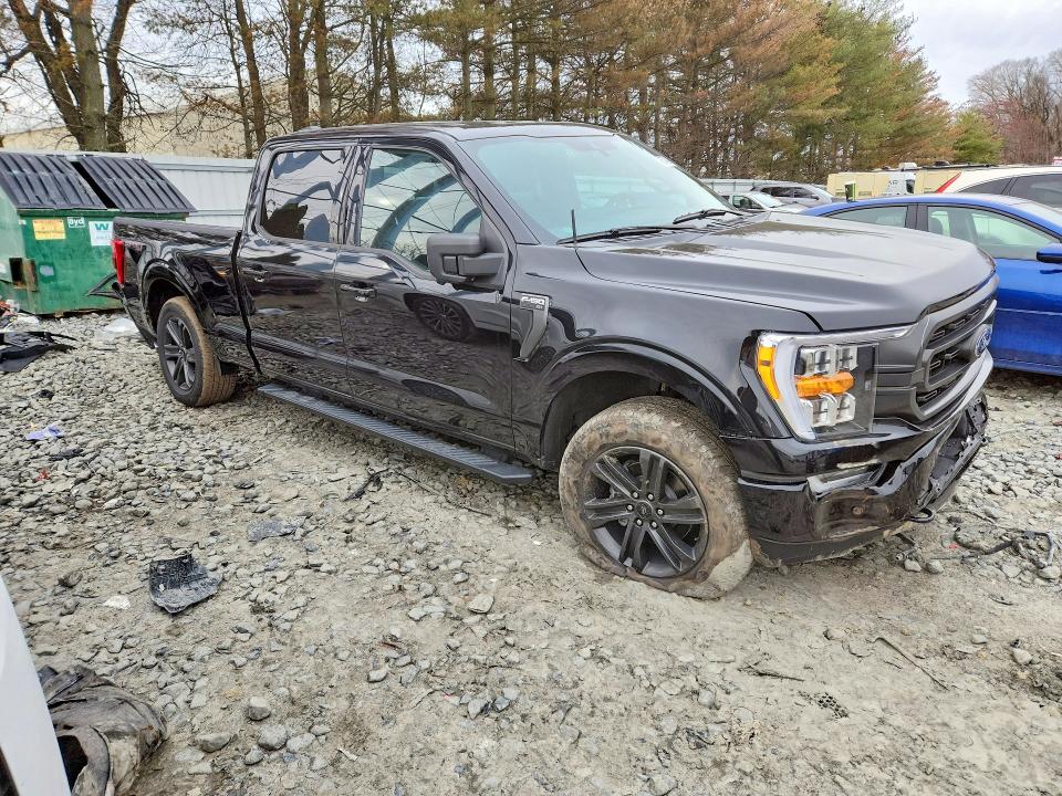 2021 Ford F150 VIN 1FTFW1E86MFB90693 COPART salvage auction — REAR END, Nj - Cert Of Title-Salvage, sold $7,900 on 2026-07-22 (photo 4)