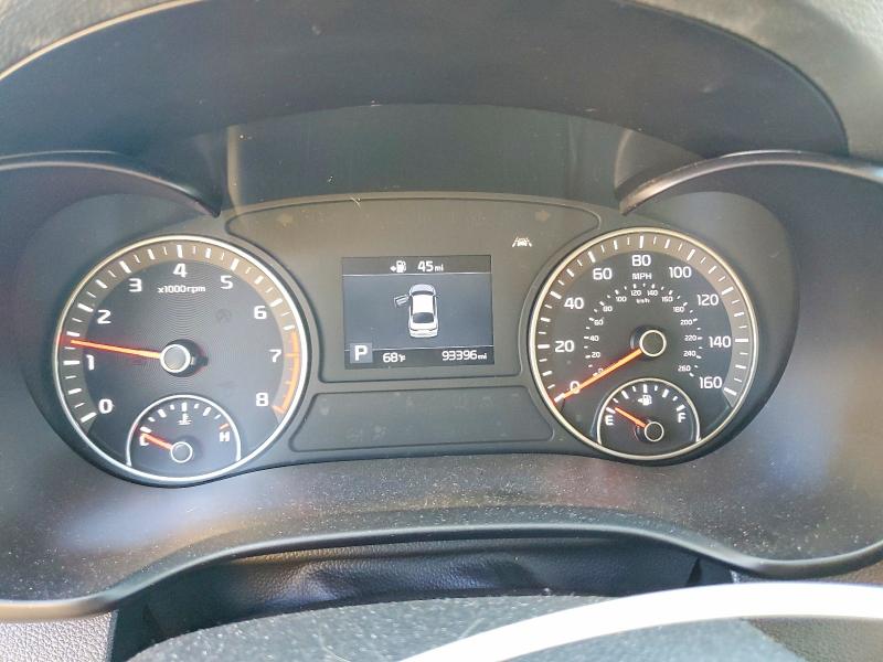 2019 Kia Optima VIN 5XXGT4L32KG325561 COPART salvage auction — FRONT END, Nv - Salvage Title, sold $2,750 on 2026-07-02 (photo 9)