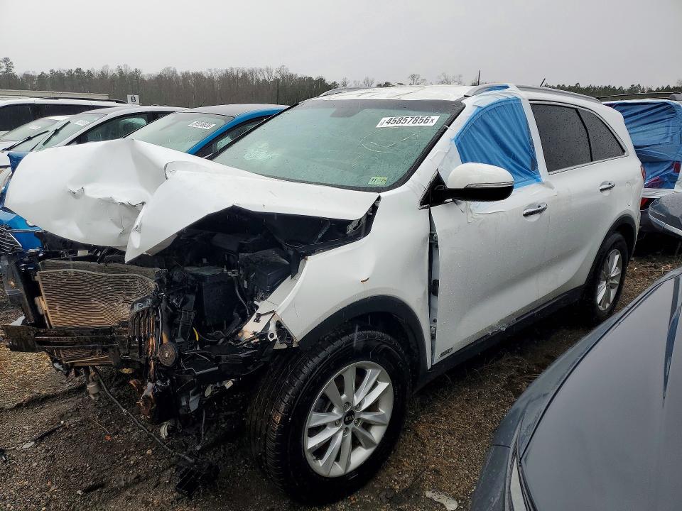 2020 Kia Sorento VIN 5XYPGDA38LG645083 COPART salvage auction — FRONT END, Va - Certificate Of Title, sold $1,650 on 2026-07-24 (photo 1)