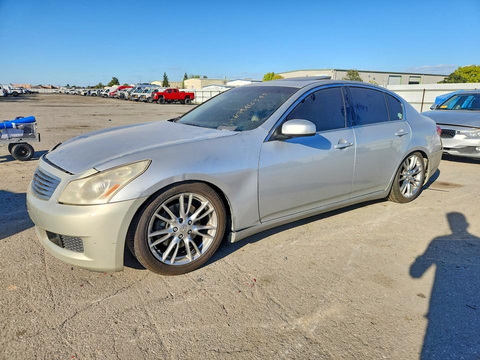 2008 Infiniti G35 VIN JNKBV61E18M213632 COPART salvage auction — MISSING/ALTERED VIN, SC, sold $550 on 2026-07-10 (photo 1)
