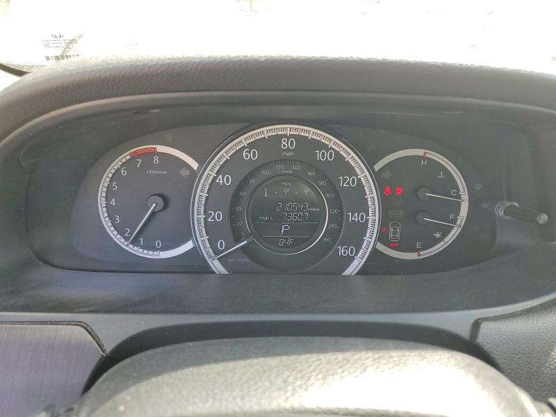 2013 Honda Accord VIN 1HGCR2F79DA195147 COPART salvage auction — FRONT END, Nc - Salvage Certificate Of Title, sold $1,900 on 2026-07-02 (photo 9)