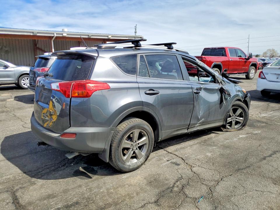 2015 Toyota Rav4 VIN JTMRFREV5FD165333 COPART salvage auction — FRONT END, Co - Salvage Title, sold $1,850 on 2026-07-09 (photo 3)