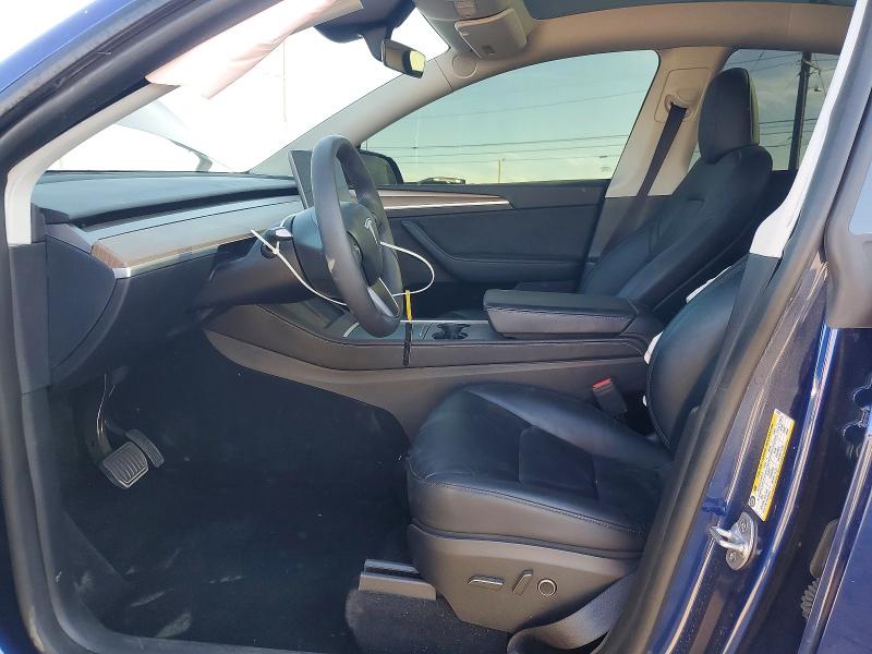 2024 Tesla Model y VIN 7SAYGDED7RF120574 COPART salvage auction — FRONT END, Ca - Salvage Certificate, sold $12,700 on 2026-07-20 (photo 7)