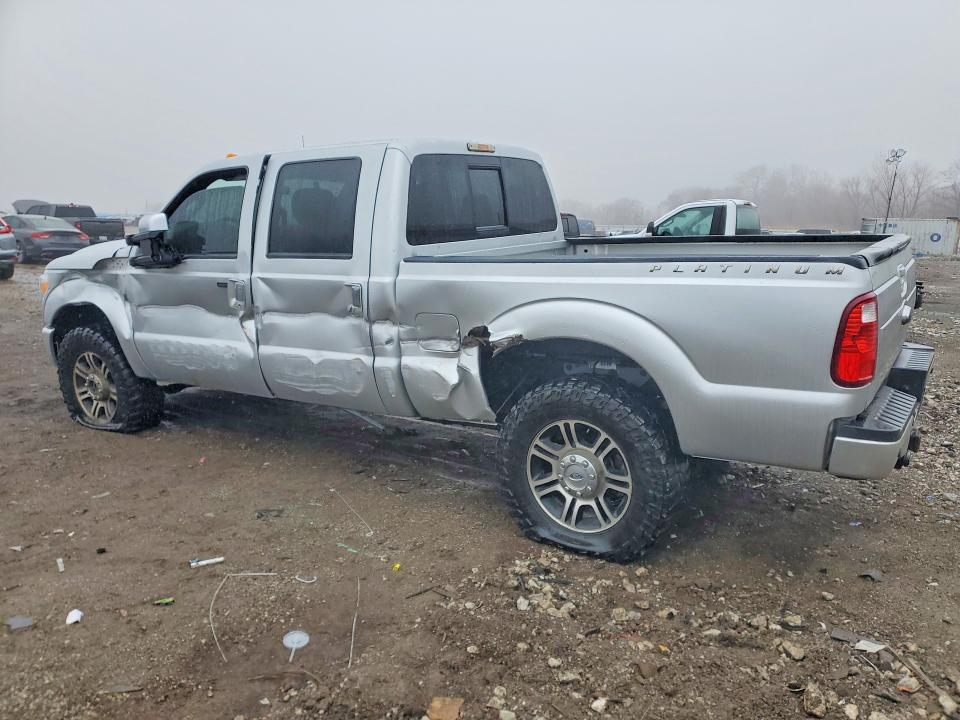 2015 Ford F350 VIN 1FT8W3BT4FEA38384 COPART salvage auction — SIDE, Il - Salvage Certificate, sold $1,150 on 2026-07-01 (photo 2)