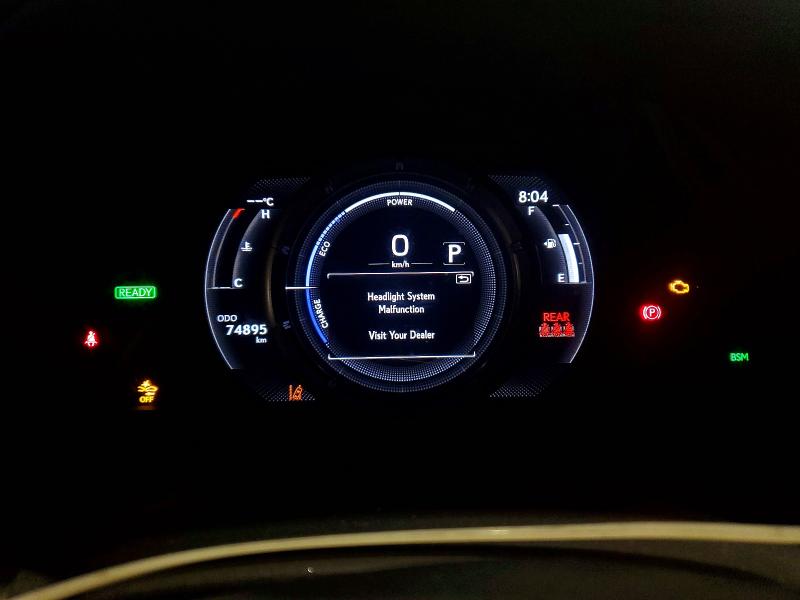 2020 Lexus Ux 250h VIN JTHR9JBH4L2024542 COPART salvage auction — FRONT END, NS - SALVAGE TITLE, sold $8,900 on 2026-07-02 (photo 9)