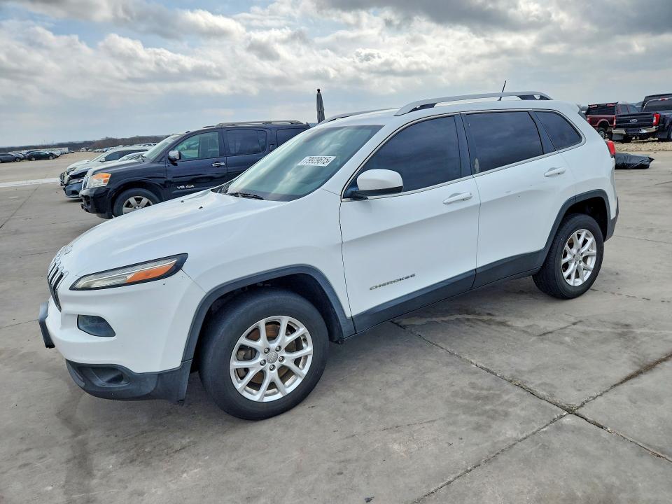 2014 Jeep Grand cher VIN 1C4PJMCB8EW231622 COPART salvage auction — HAIL, Tx - Certificate Of Title, sold $1,800 on 2026-07-02 (photo 1)