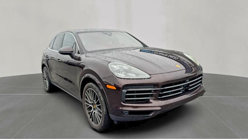 2021 Porsche Cayenne VIN WP1AA2AY2MDA03187 COPART salvage auction — Normal Wear, CA - CERTIFICATE OF TITLE (P), sold $20,900 on 2026-04-17 (photo 1)