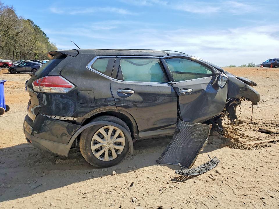 2015 Nissan Rogue VIN KNMAT2MT6FP502801 COPART salvage auction — ALL OVER, GA - BILL OF SALE - PARTS ONLY, sold $250 on 2026-07-31 (photo 3)