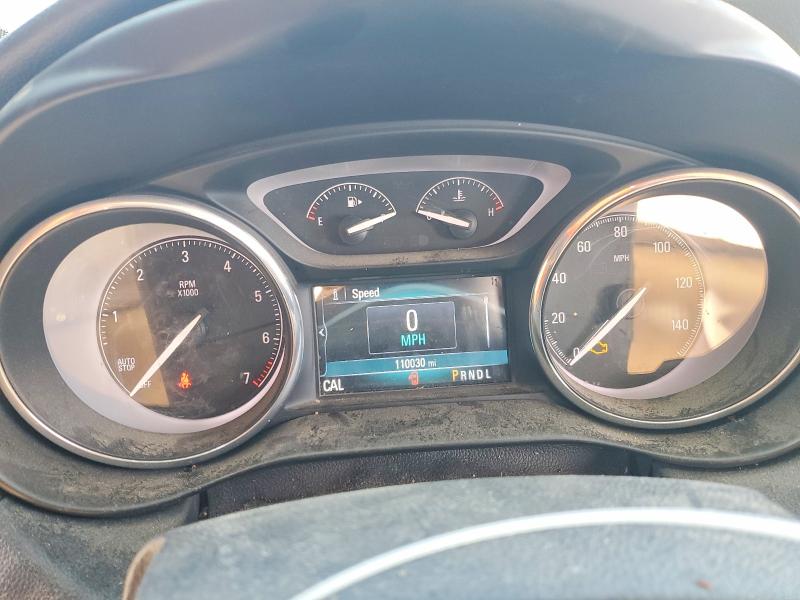 2019 Buick Envision VIN LRBFXBSA3KD017893 COPART salvage auction — WATER/FLOOD, Il - Salvage Cert-Flood, sold $1,150 on 2026-07-08 (photo 9)