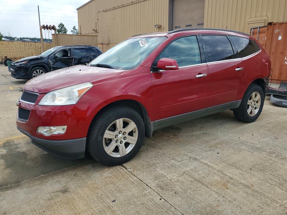 2012 Chevrolet Traverse VIN 1GNKRGED4CJ298853 COPART salvage auction — REAR END, Sc - Cert Of Title-Salvage, sold $500 on 2026-07-06 (photo 1)