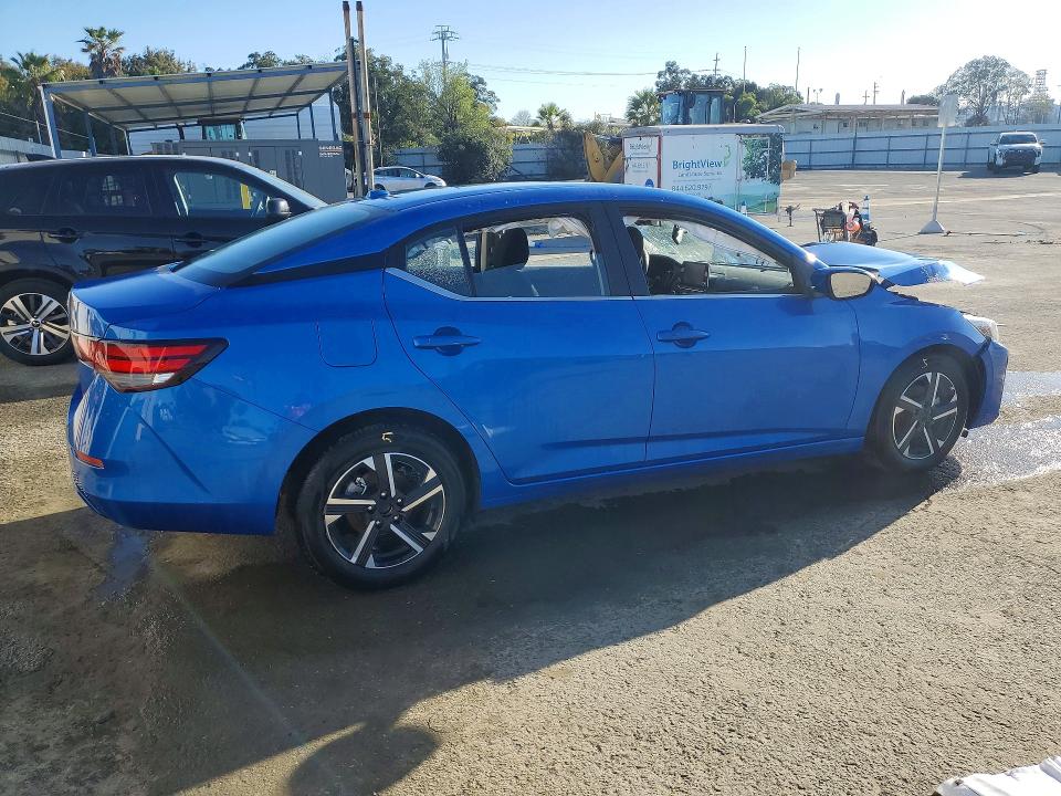 2025 Niss Sentra VIN 3N1AB8CV4SY311902 COPART salvage auction — WATER/FLOOD, FL - CERT OF TITLE SLVG REBUILDABLE, sold $3,250 on 2026-07-29 (photo 3)