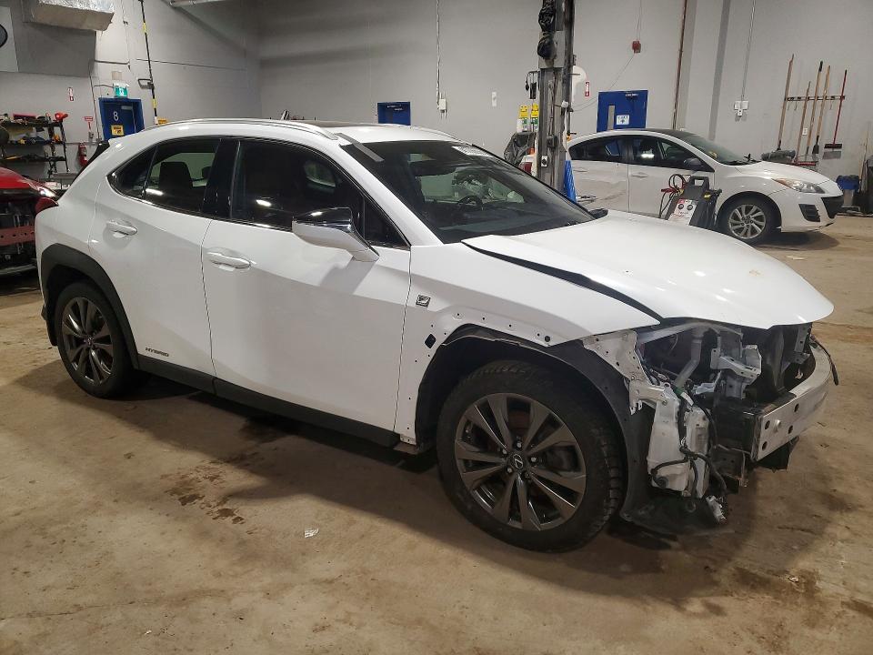 2020 Lexus Ux 250h VIN JTHR9JBH4L2024542 COPART salvage auction — FRONT END, NS - SALVAGE TITLE, sold $8,900 on 2026-07-02 (photo 4)
