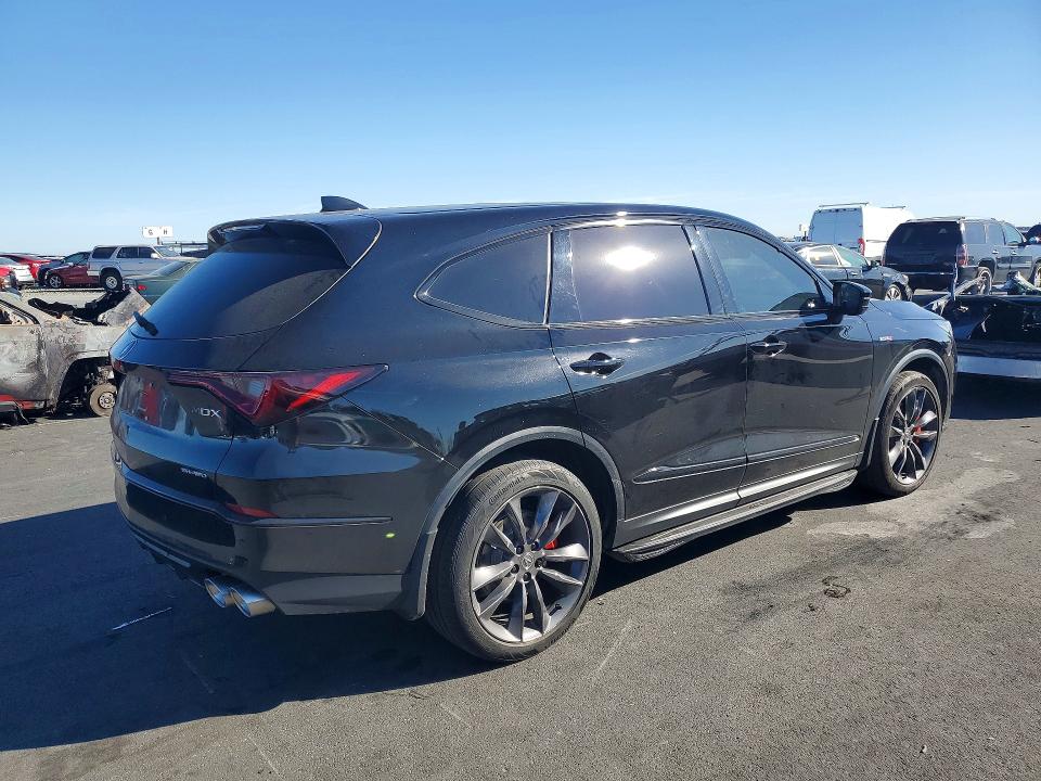 2023 Acura Mdx VIN 5J8YD8H93PL000318 COPART salvage auction — VANDALISM, Ca - Salvage Certificate, sold $26,500 on 2026-07-20 (photo 3)