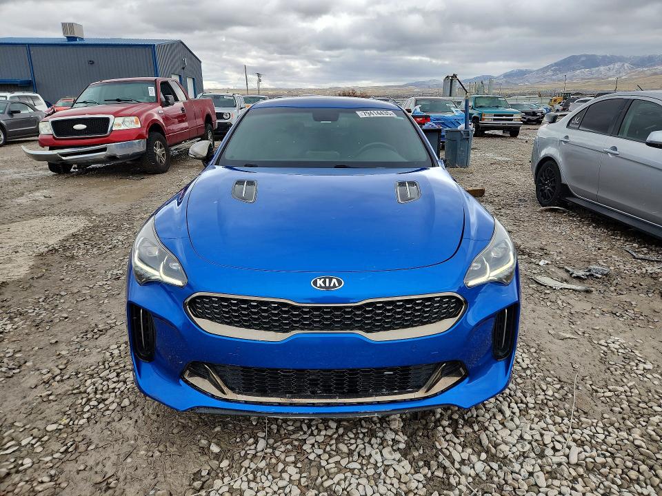 2019 Kia Stinger VIN KNAE35LC6K6045490 COPART salvage auction — SIDE, Wy - Cert Of Title-Salvage, sold $175 on 2026-07-02 (photo 5)