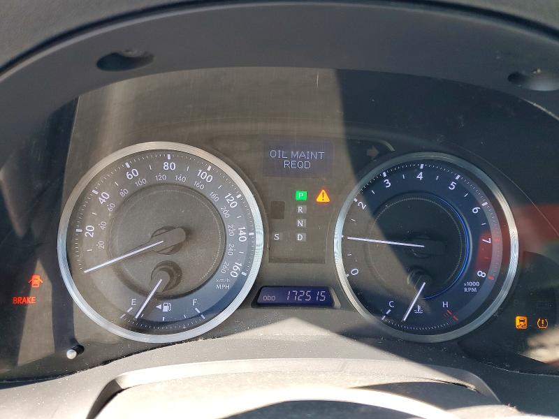 2011 Lexus Is 250 bas VIN JTHBF5C25B5134279 COPART salvage auction — FRONT END, Tx - Certificate Of Title, sold $2,500 on 2026-07-02 (photo 9)