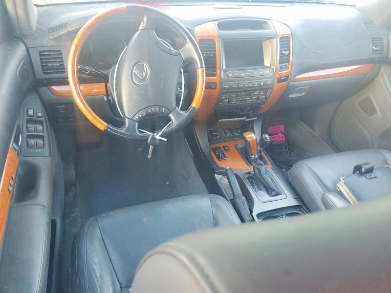 2004 Lexus Gx VIN JTJBT20X440052355 COPART salvage auction — WATER/FLOOD, Nv - Certificate Of Title, sold $9,400 on 2026-07-02 (photo 8)