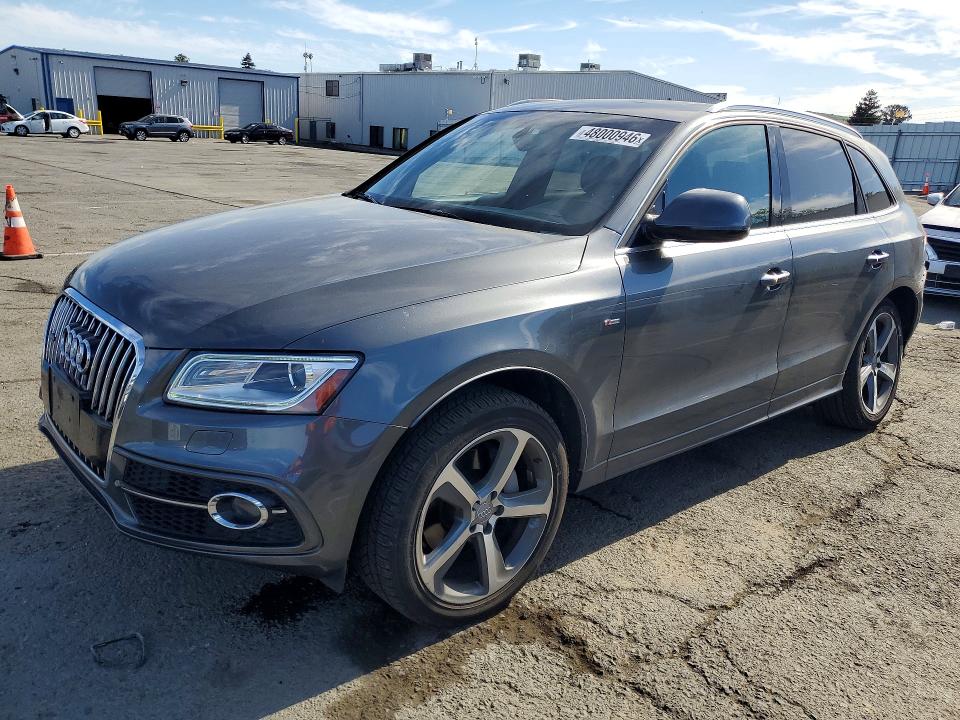 2017 Audi Q5 VIN WA1D7AFP2HA004624 COPART salvage auction — REAR END, Ca - Salvage Certificate, sold $2,850 on 2026-07-06 (photo 1)