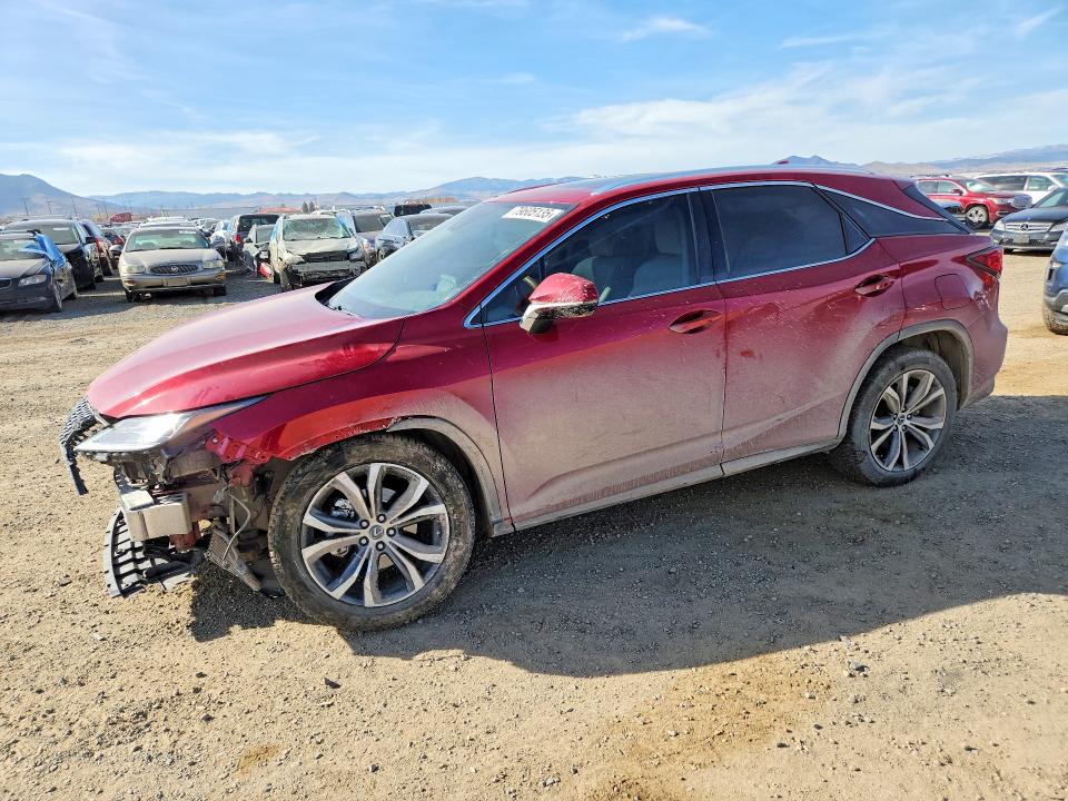 2022 Lexus Rx350 VIN 2T2HZMDA2NC347406 COPART salvage auction — FRONT END, Mt - Salvage Certificate Of A Vehic, sold $15,000 on 2026-07-14 (photo 1)