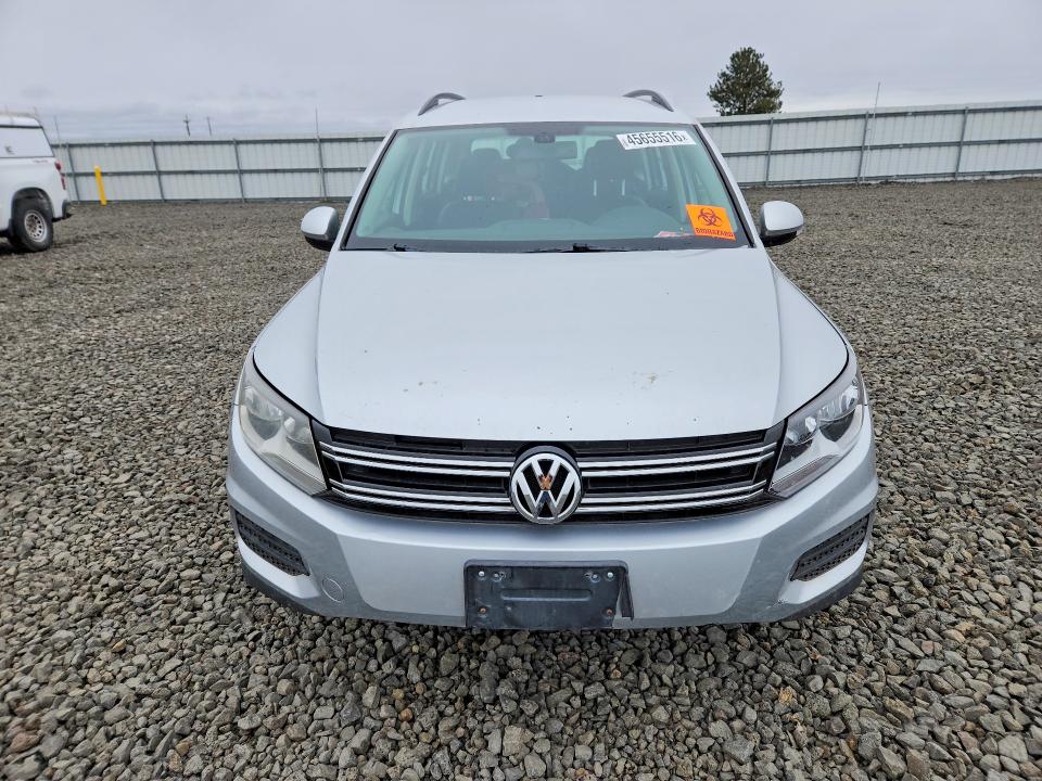 2017 Volkswagen Tiguan VIN WVGBV7AX5HK017287 COPART salvage auction — FRONT END, Va - Certificate Of Title, sold $1,800 on 2026-07-29 (photo 5)