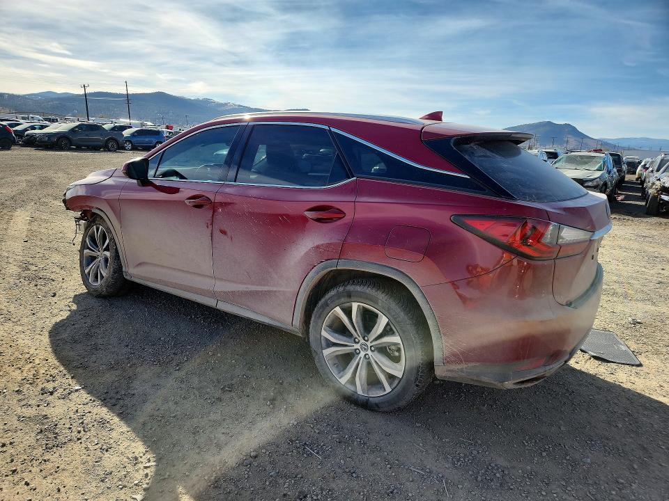 2022 Lexus Rx350 VIN 2T2HZMDA2NC347406 COPART salvage auction — FRONT END, Mt - Salvage Certificate Of A Vehic, sold $15,000 on 2026-07-14 (photo 2)