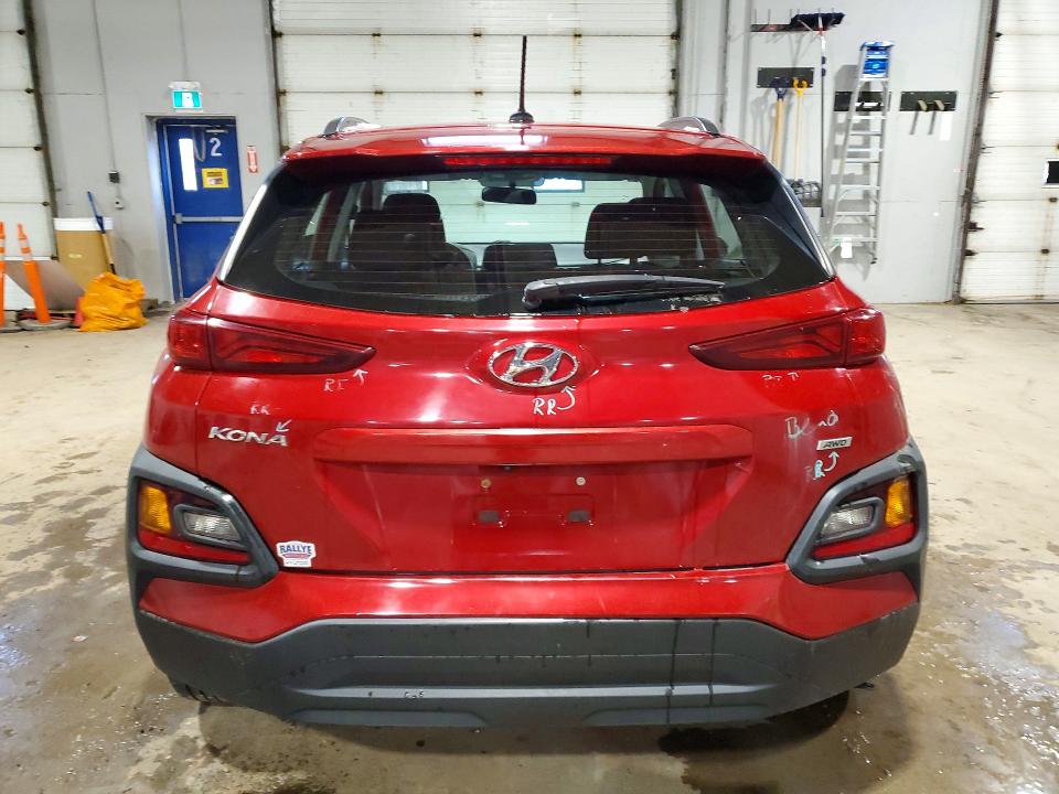2019 Hyundai Kona VIN KM8K1CAA4KU206332 COPART salvage auction — REAR END, Nb - Salvage Title, sold $2,600 on 2026-07-02 (photo 6)