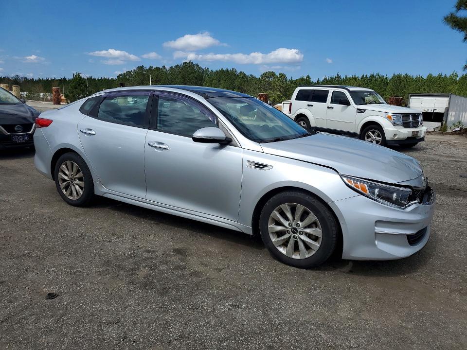 2016 Kia Optima VIN 5XXGU4L38GG055613 COPART salvage auction — FRONT END, Sc - Cert Of Title-Salvage, sold $950 on 2026-07-03 (photo 4)