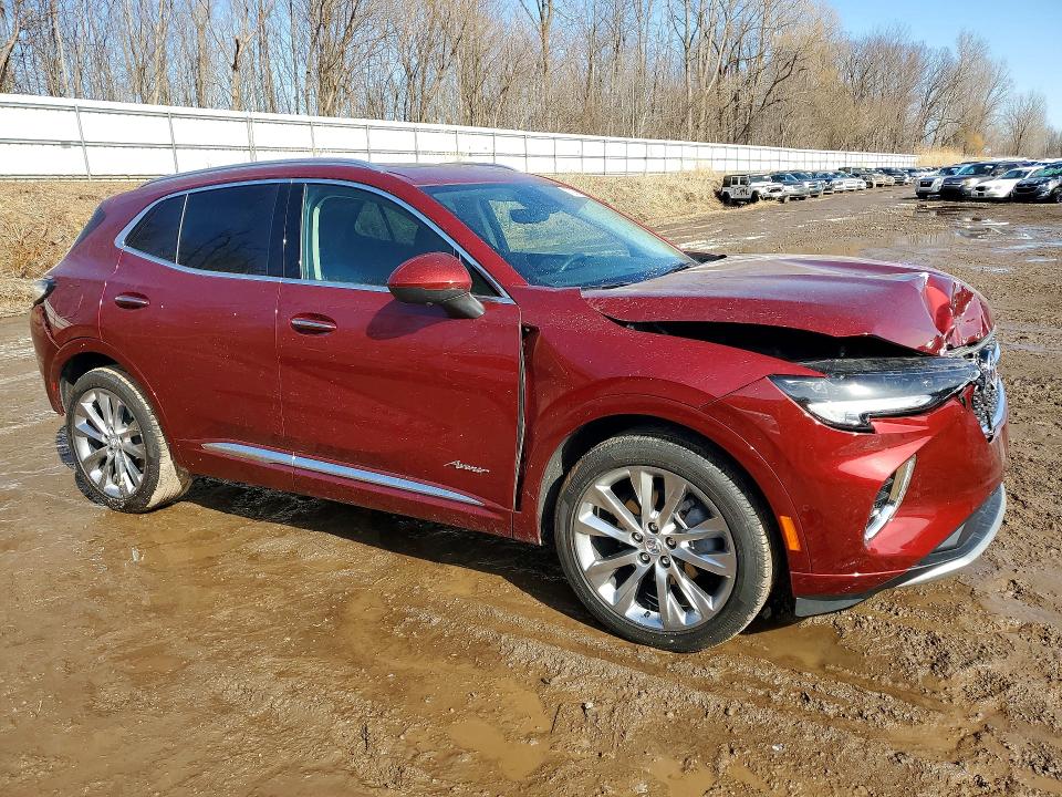 2023 Buick Envision VIN LRBFZSR41PD153408 COPART salvage auction — FRONT END, Mi - Cert Of Title-Salvage Vehicle, sold $11,800 on 2026-07-01 (photo 4)