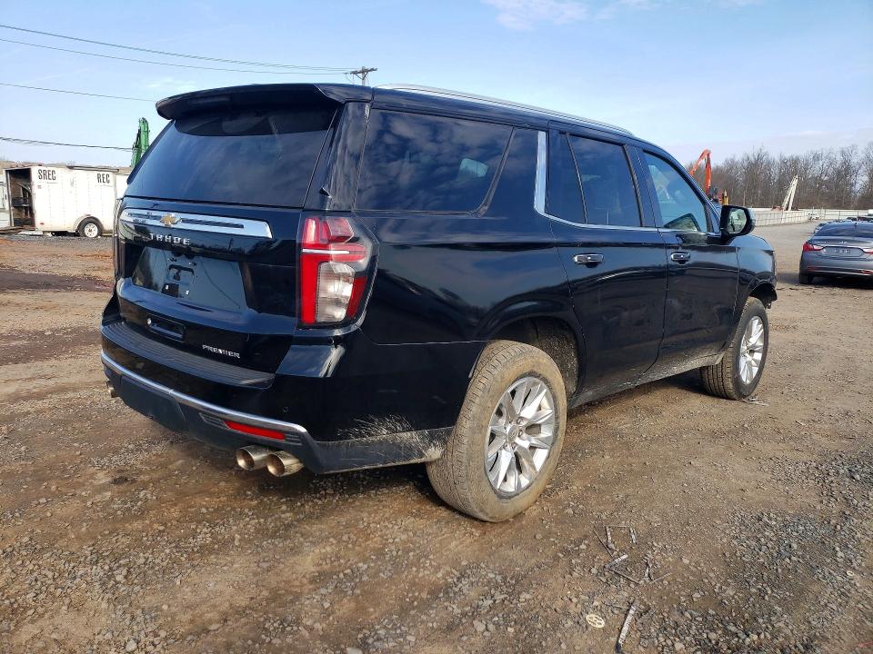 2023 Chevrolet Tahoe VIN 1GNSKSKD6PR466186 COPART salvage auction — Front End, NJ - CERTIFICATE OF TITLE, sold $22,000 on 2026-06-09 (photo 3)
