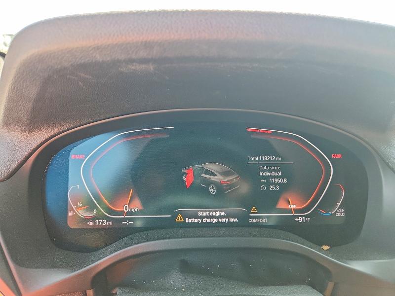 2020 BMW X4 VIN 5UX2V1C02L9B53802 COPART salvage auction — MINOR DENT/SCRATCHES, Va - Certificate Of Title (P), sold $12,700 on 2026-07-02 (photo 9)