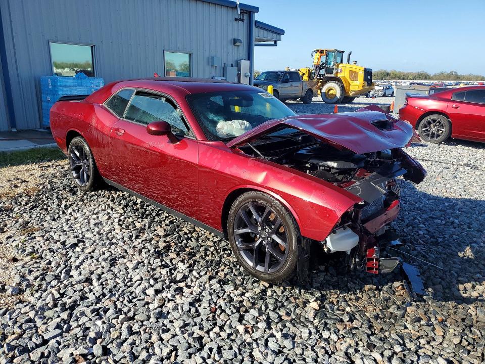 2022 Dodge Challenger VIN 2C3CDZJG8NH238672 COPART salvage auction — FRONT END, FL - CERTIFICATE OF TITLE, sold $3,350 on 2026-08-23 (photo 4)