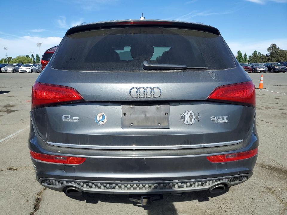 2017 Audi Q5 VIN WA1D7AFP2HA004624 COPART salvage auction — REAR END, Ca - Salvage Certificate, sold $2,850 on 2026-07-06 (photo 6)