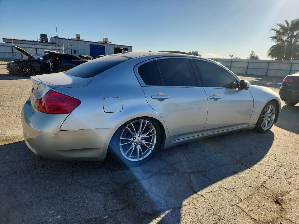 2008 Infiniti G35 VIN JNKBV61E18M213632 COPART salvage auction — MISSING/ALTERED VIN, SC, sold $550 on 2026-07-10 (photo 3)