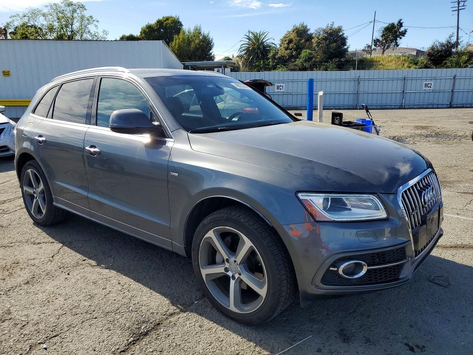 2017 Audi Q5 VIN WA1D7AFP2HA004624 COPART salvage auction — REAR END, Ca - Salvage Certificate, sold $2,850 on 2026-07-06 (photo 4)