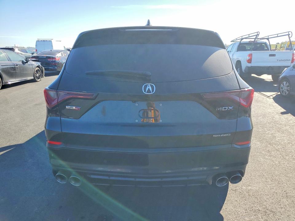 2023 Acura Mdx VIN 5J8YD8H93PL000318 COPART salvage auction — VANDALISM, Ca - Salvage Certificate, sold $26,500 on 2026-07-20 (photo 6)
