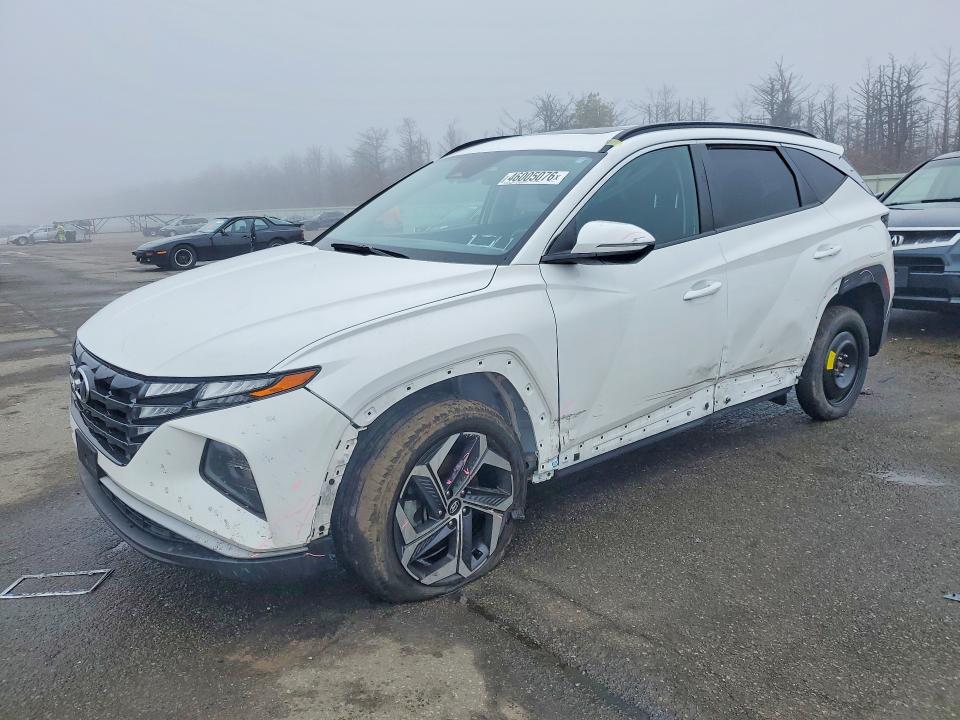 2024 Hyun Tucson VIN 5NMJFCDE9RH314835 COPART salvage auction — SIDE, NY - MV907A-PARTS ONLY, sold $1,300 on 2026-07-19 (photo 1)