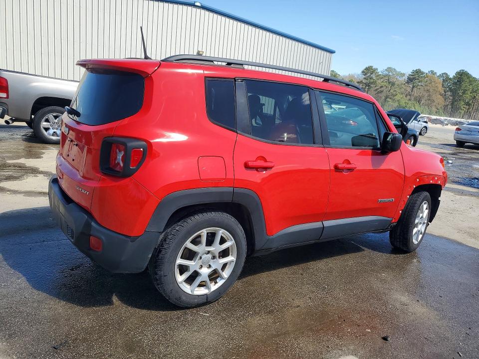 2019 Jeep Renegade VIN ZACNJAAB4KPK13925 COPART salvage auction — FRONT END, Sc - Cert Of Title-Salvage, sold $2,000 on 2026-07-06 (photo 3)