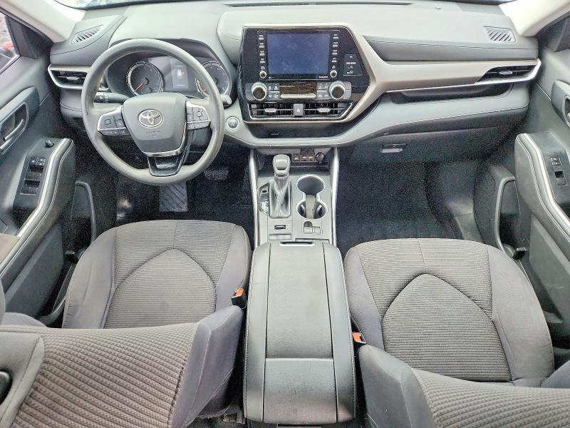 2020 Toyota Highlander VIN 5TDCZRBH4LS013233 COPART salvage auction — FRONT END, In - Certificate Of Title, sold $9,500 on 2026-07-09 (photo 8)