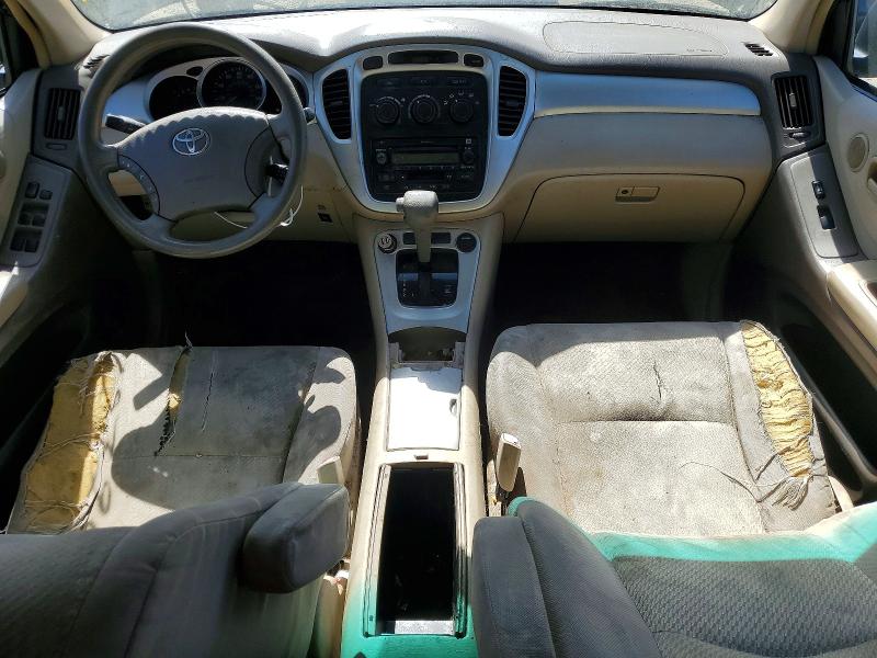 2005 Toyt Highlander VIN JTEDP21A950055064 COPART salvage auction — FRONT END, DQ, sold $575 on 2026-07-31 (photo 8)