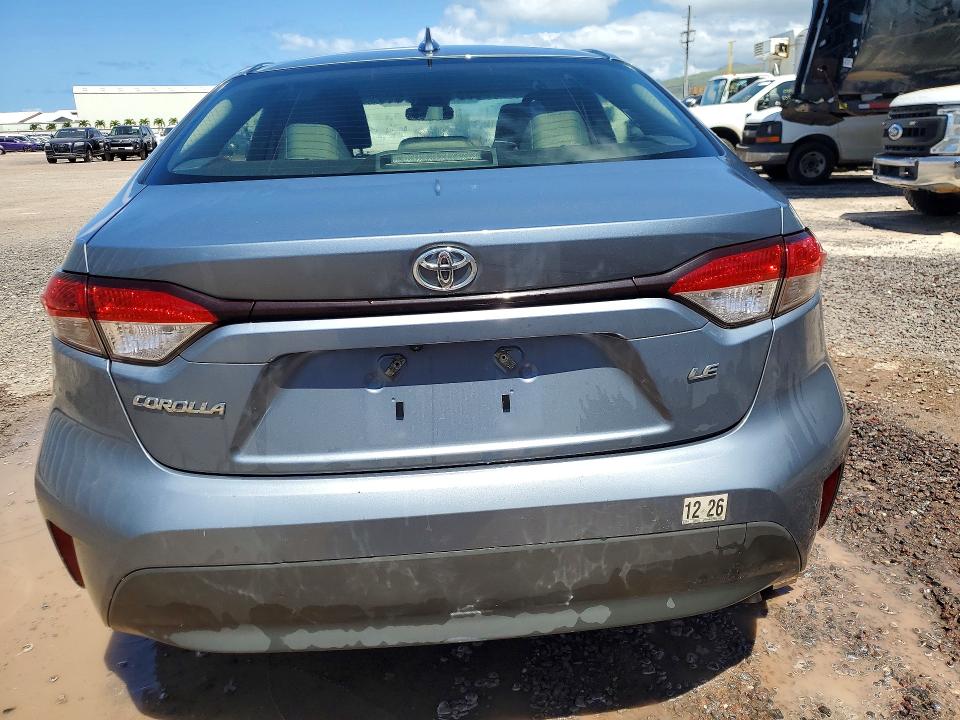 2024 Toyota Corolla VIN JTDB4MEE0R3021726 COPART salvage auction — WATER/FLOOD, SC, sold $3,300 on 2026-07-20 (photo 6)